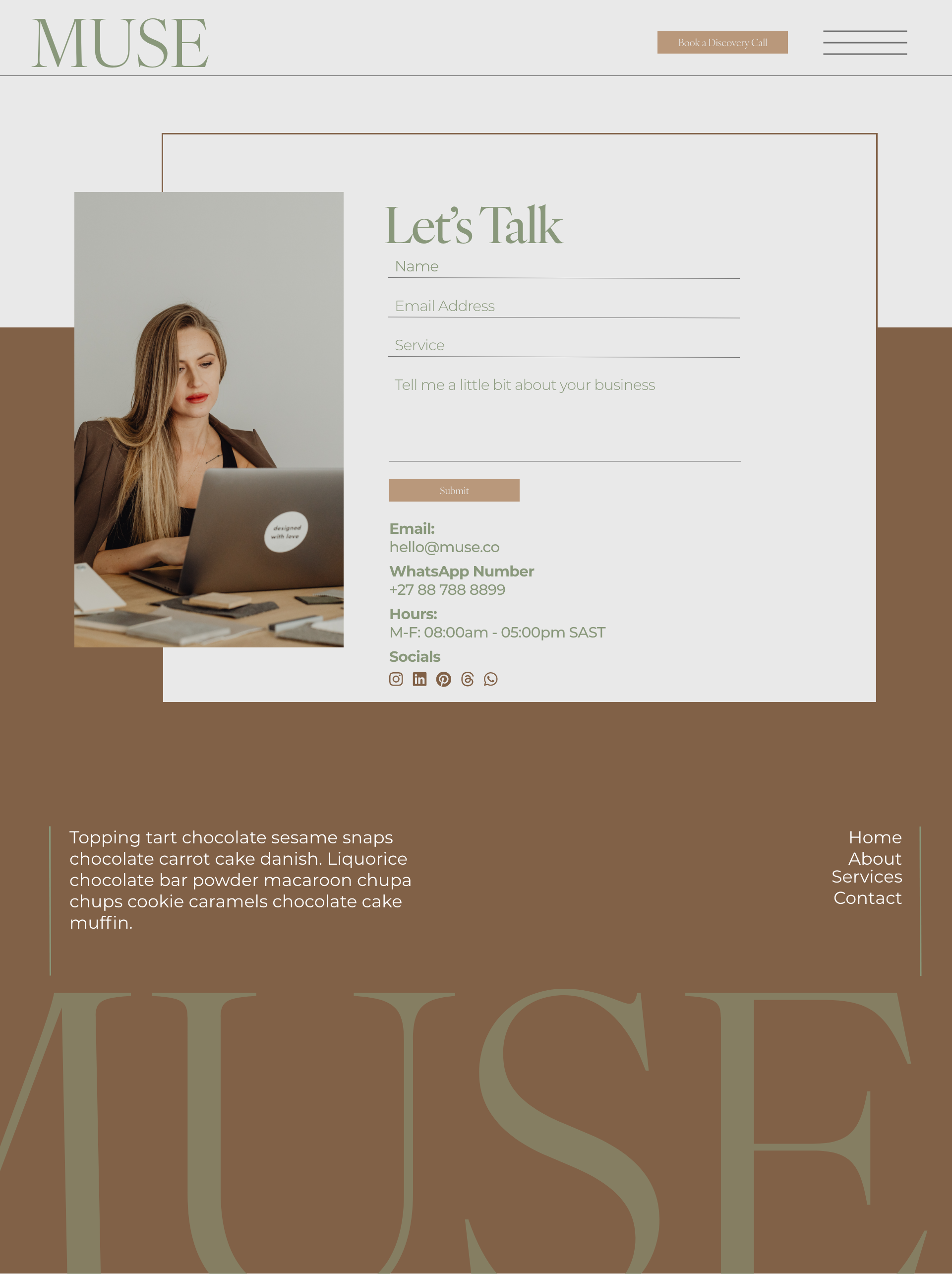 Contact Page Preview